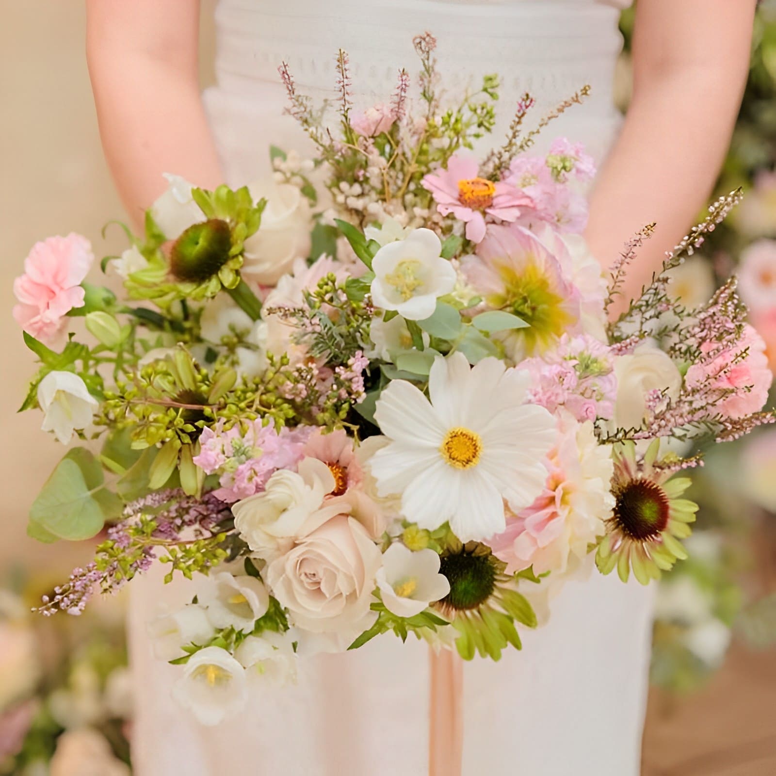 Fleurs artificielles roses en soie, accessoire de décoration de voiture de  mariage, chaise de fête à
