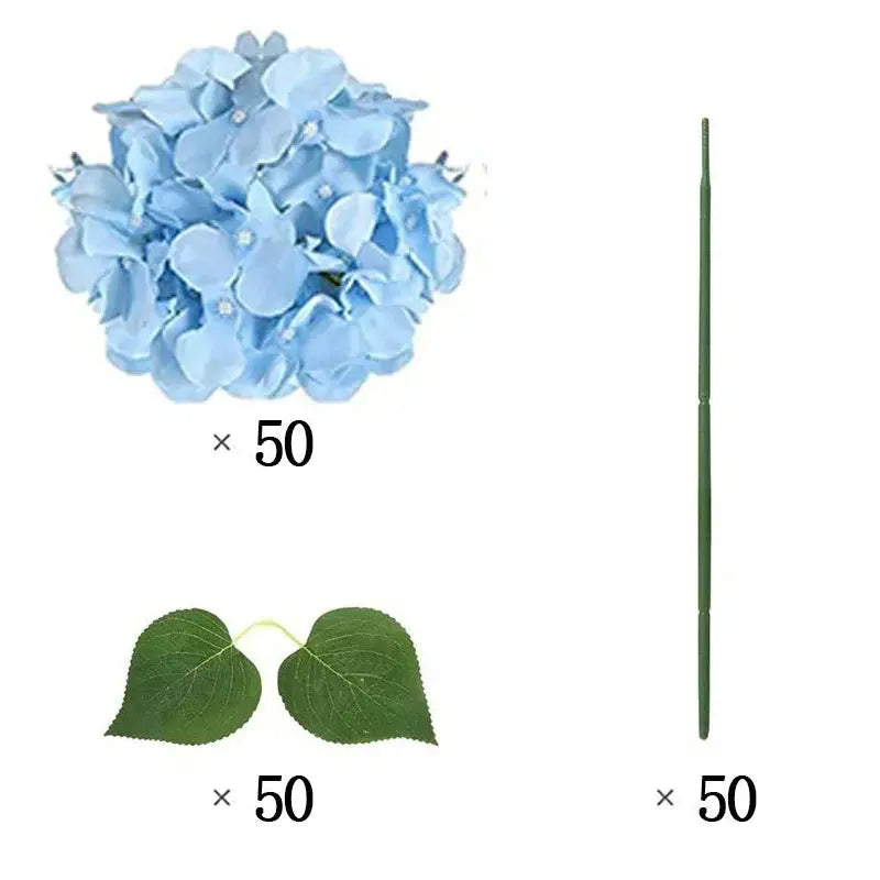 50 Hortensias Mariage