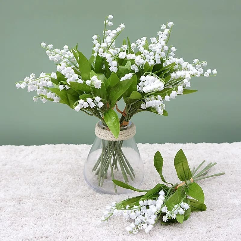 6 Brins de Muguet Artificiels