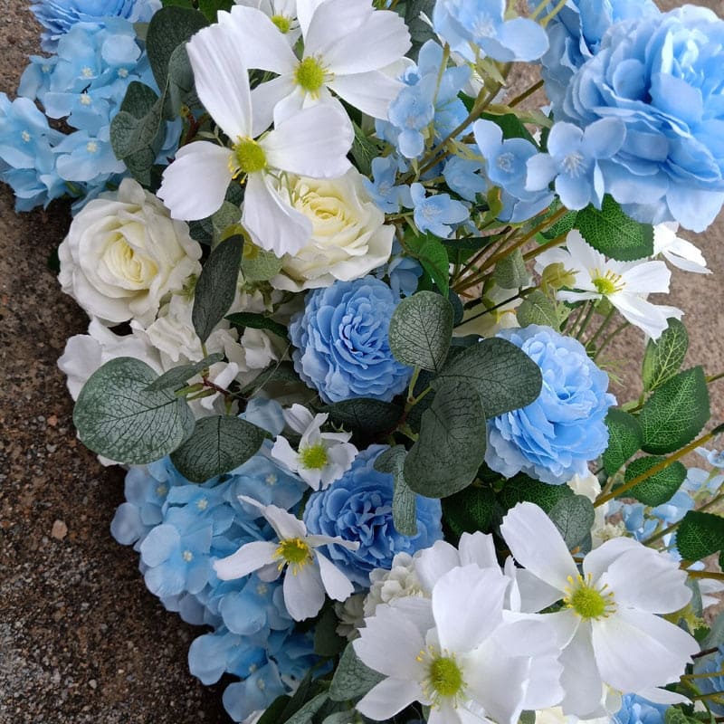 Art Floral Centre de Table Allongé Mariage