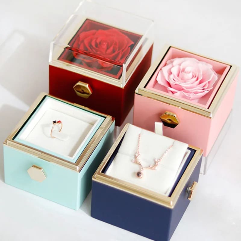Bijoux Saint Valentin - Rose Éternelle Femme