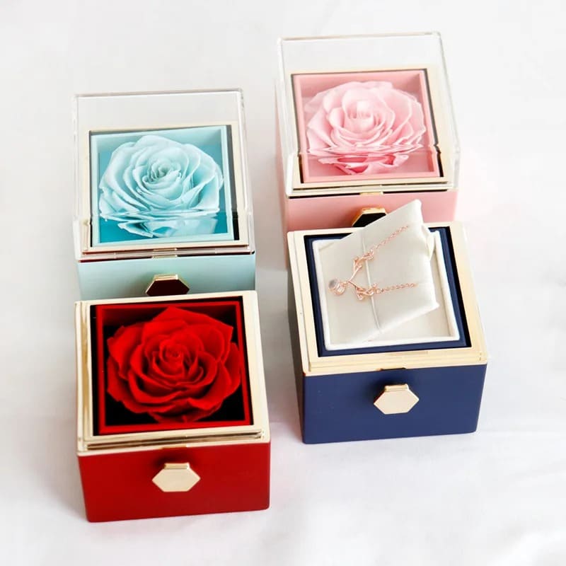 Bijoux Saint Valentin - Rose Éternelle Original