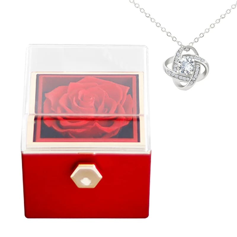 Bijoux Saint Valentin - Rose Éternelle Fêtes des Mères
