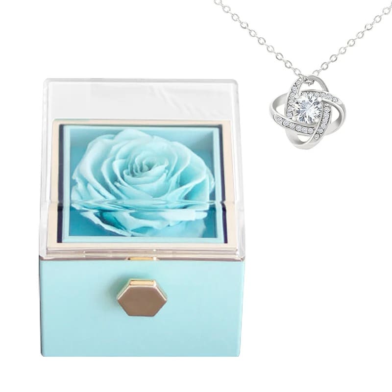 Bijoux Saint Valentin - Rose Éternelle Surprise