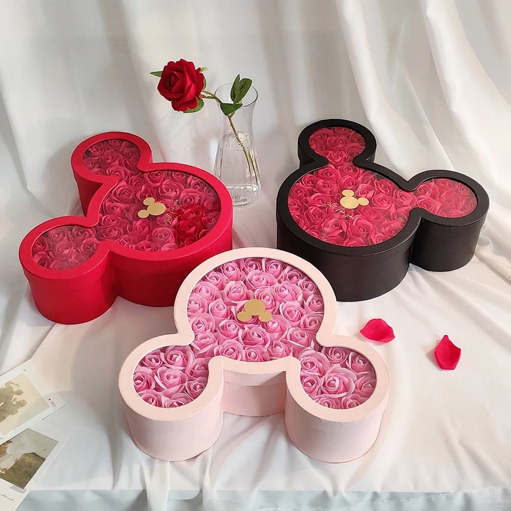 Boîte Roses Éternelles Cadeau