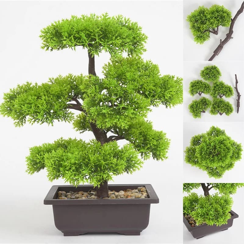 Bonsaï Artificiel Réaliste Vert