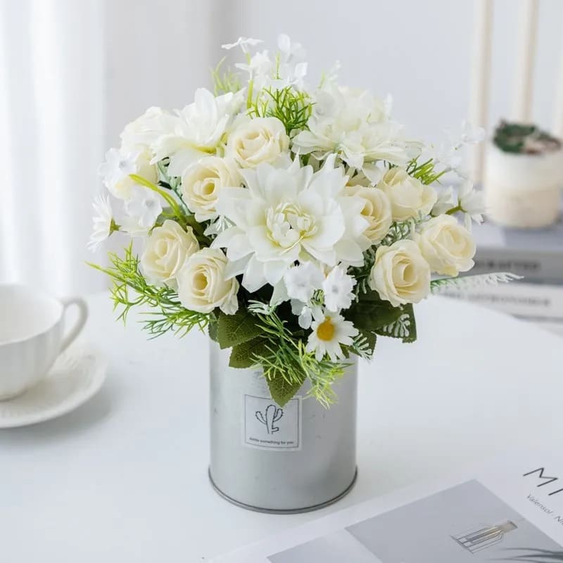 Bouquet Fausses Fleurs Mariage