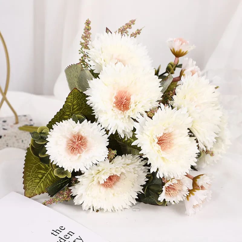 Bouquet Gerbera Blanc