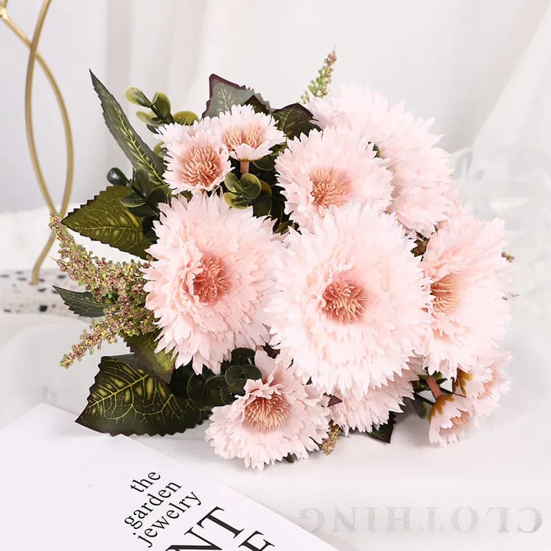 Bouquet Gerbera Rose Clair