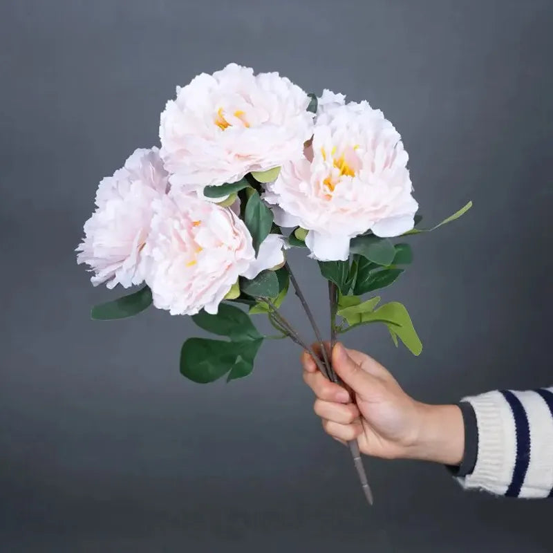 Bouquet Pivoines de Chine Rose Clair