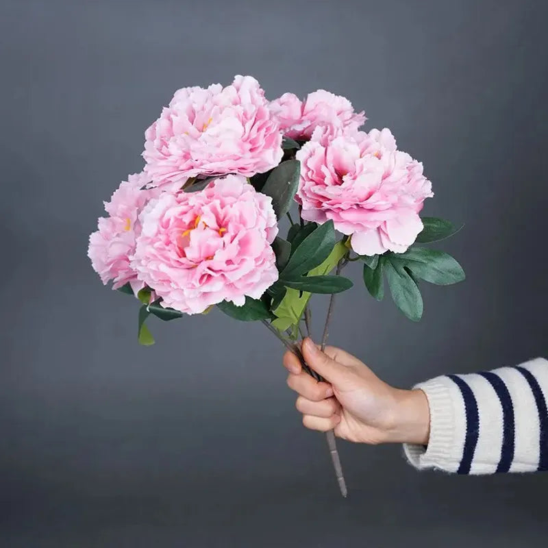 Bouquet Pivoines de Chine Rose