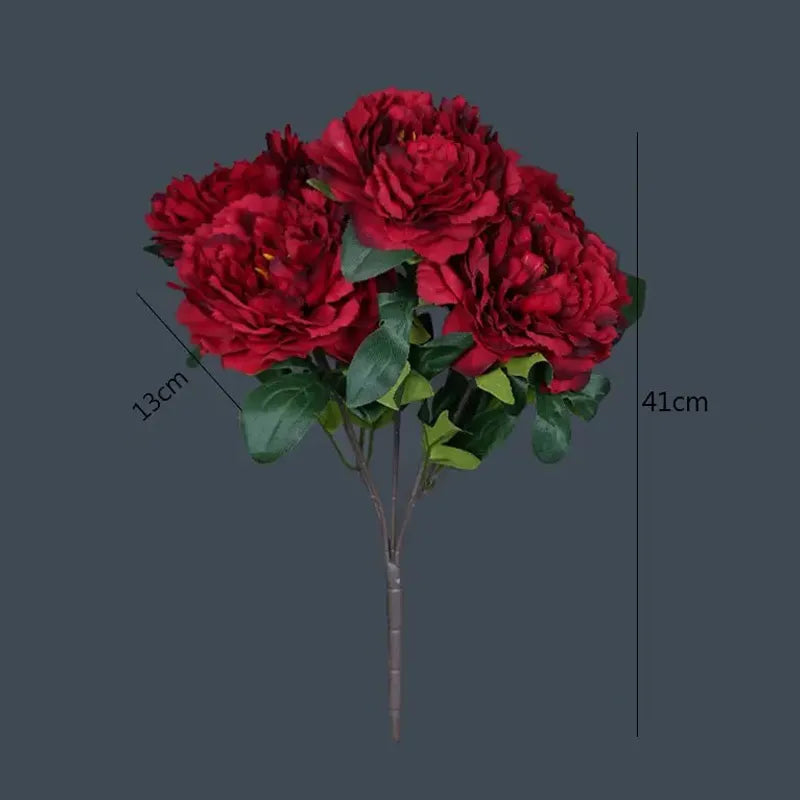Bouquet Pivoines de Chine Taille