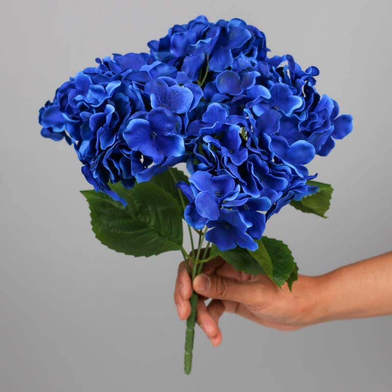 Bouquet d'Hortensia Bleu Foncé