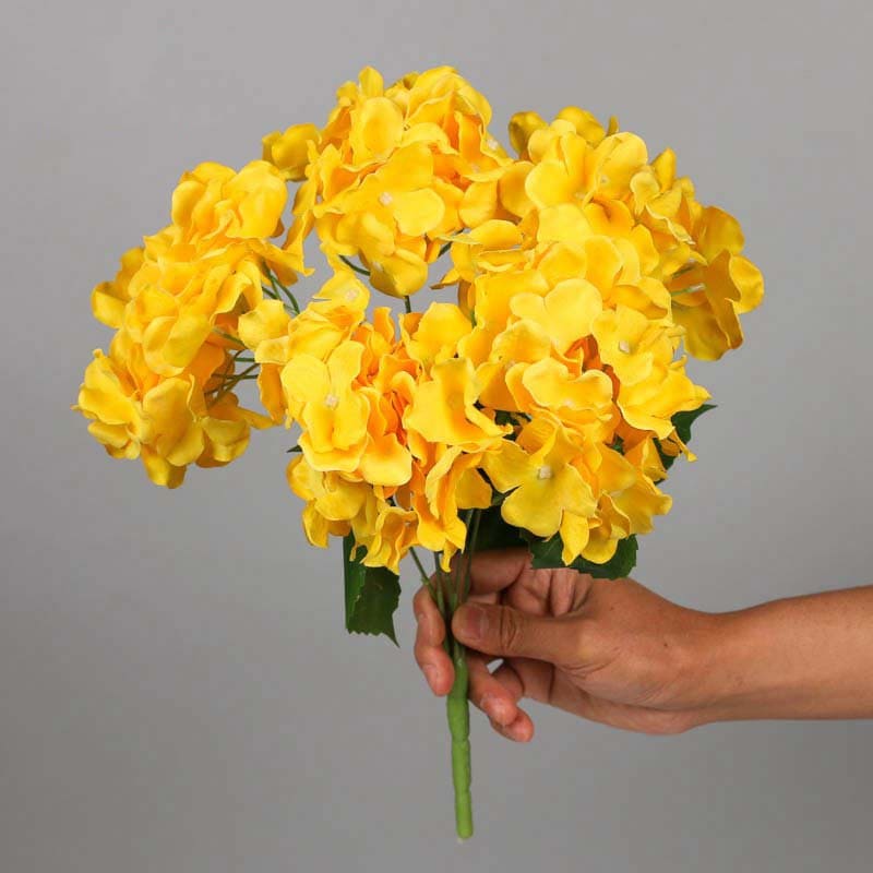 Bouquet d'Hortensia Jaune