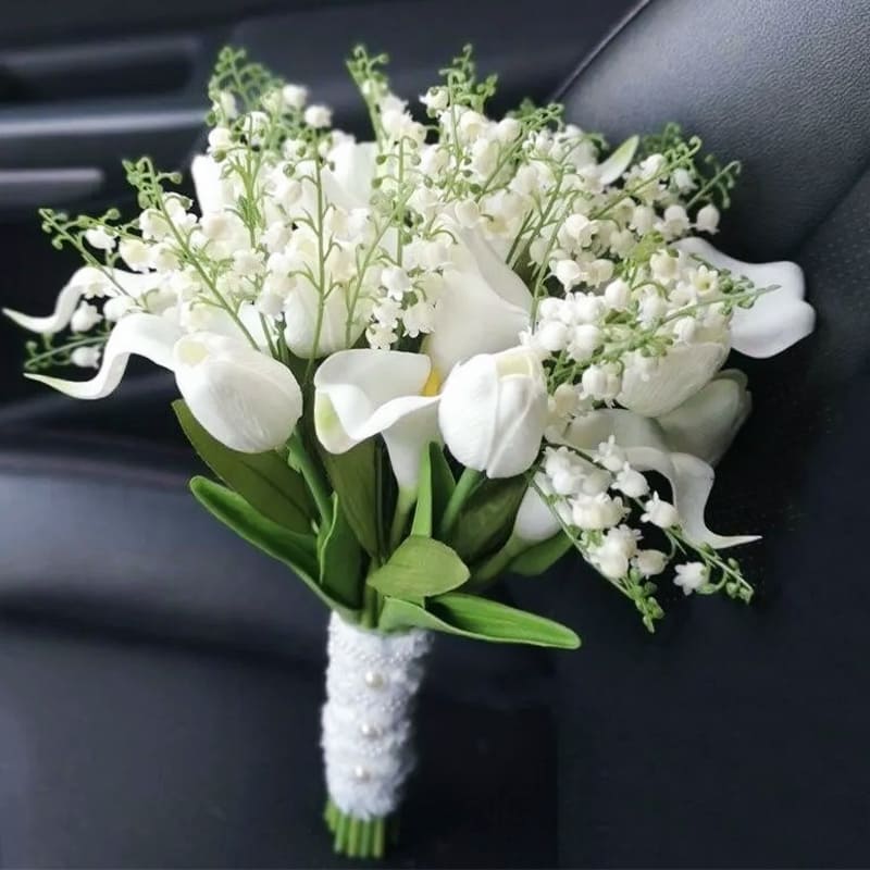 Bouquet de Fleurs Mariage Artificiel