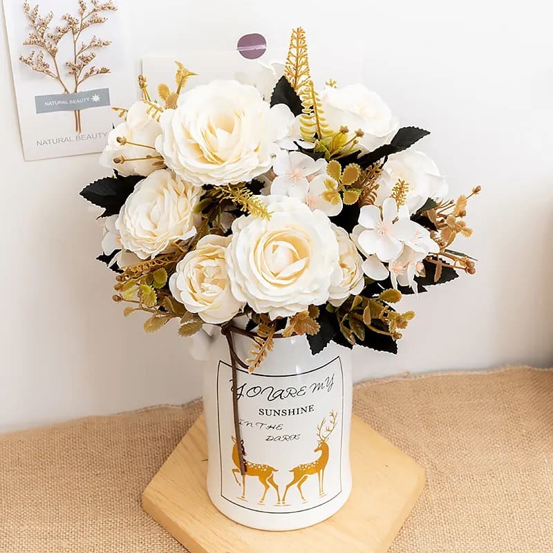 Bouquet de Fleurs Pas Cher Artificielle