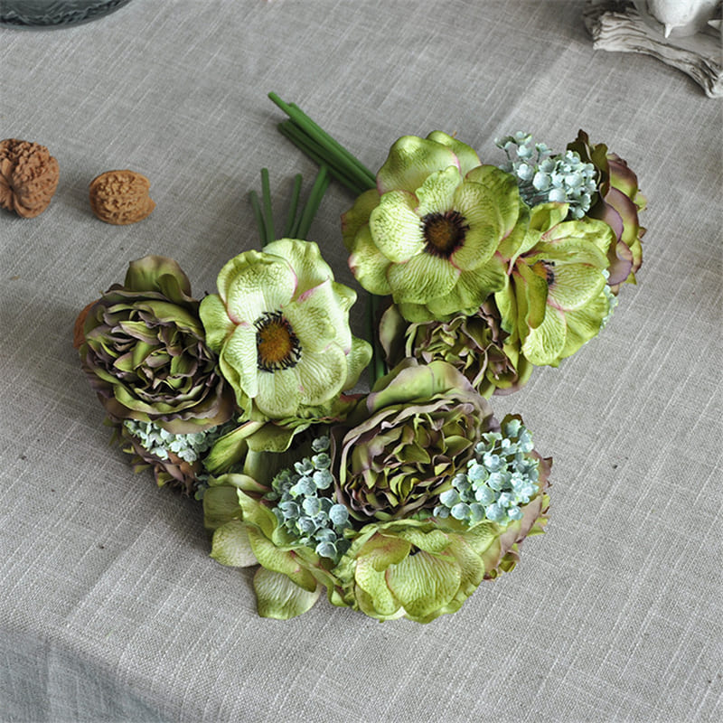 Bouquet de Pivoines et d'Anémones Déco