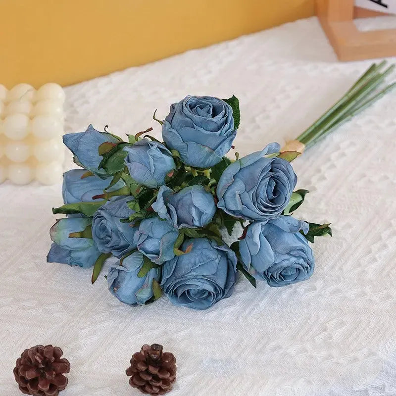 Bouquet de Roses Anciennes Artificielles