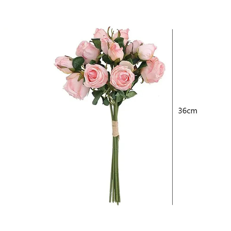 Bouquet de Roses Anciennes Artificielles