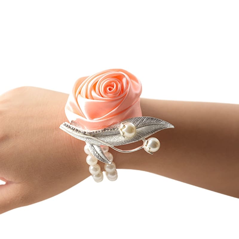 Bracelet de Rose Mariage Rose