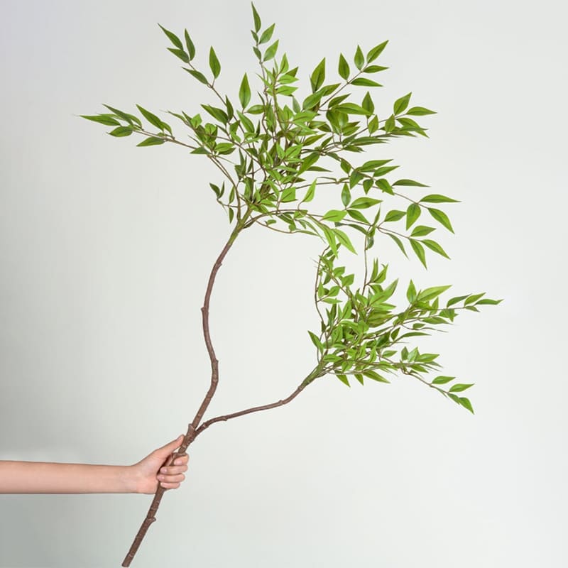 Branche Bambou Artificiel Feuilles