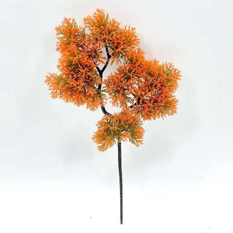 Branche Cyprès Orange 37cm