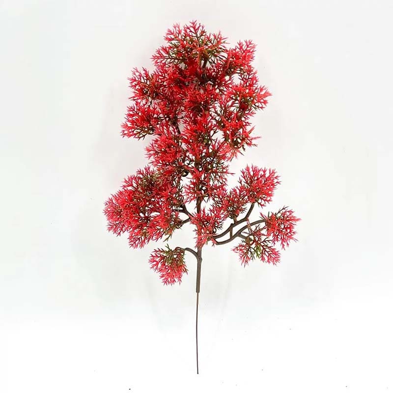 Branche Cyprès Rouge 33cm