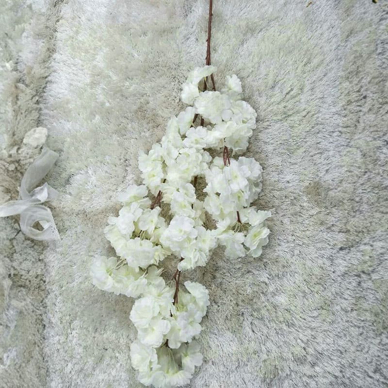 Branche Fleur de Cerisier Blanc