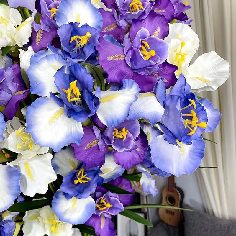 Branche Iris Artificiel Décoration