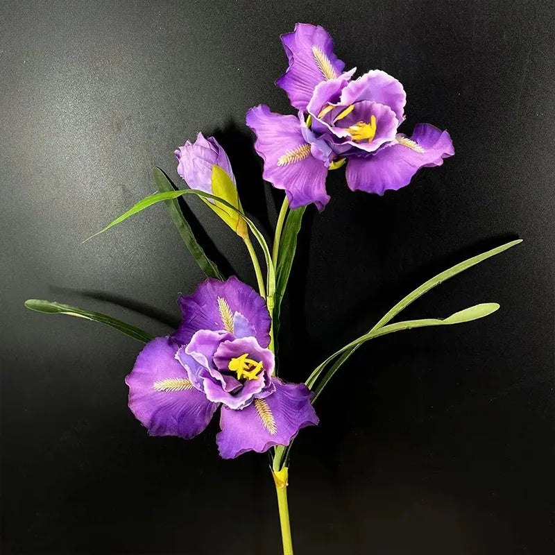Branche Iris Artificiel Violet