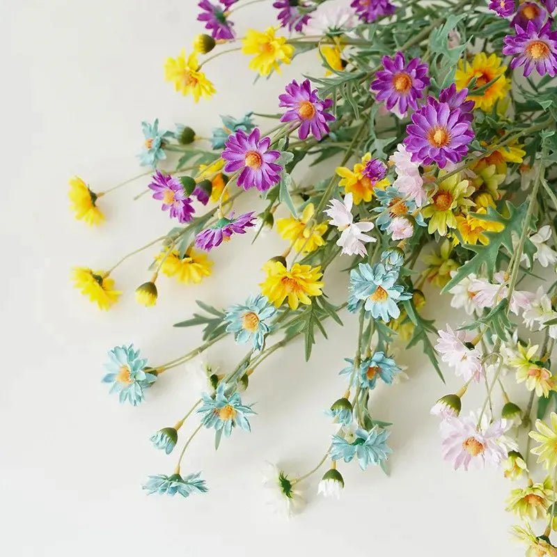 Branche Marguerite Artificielle Couleurs
