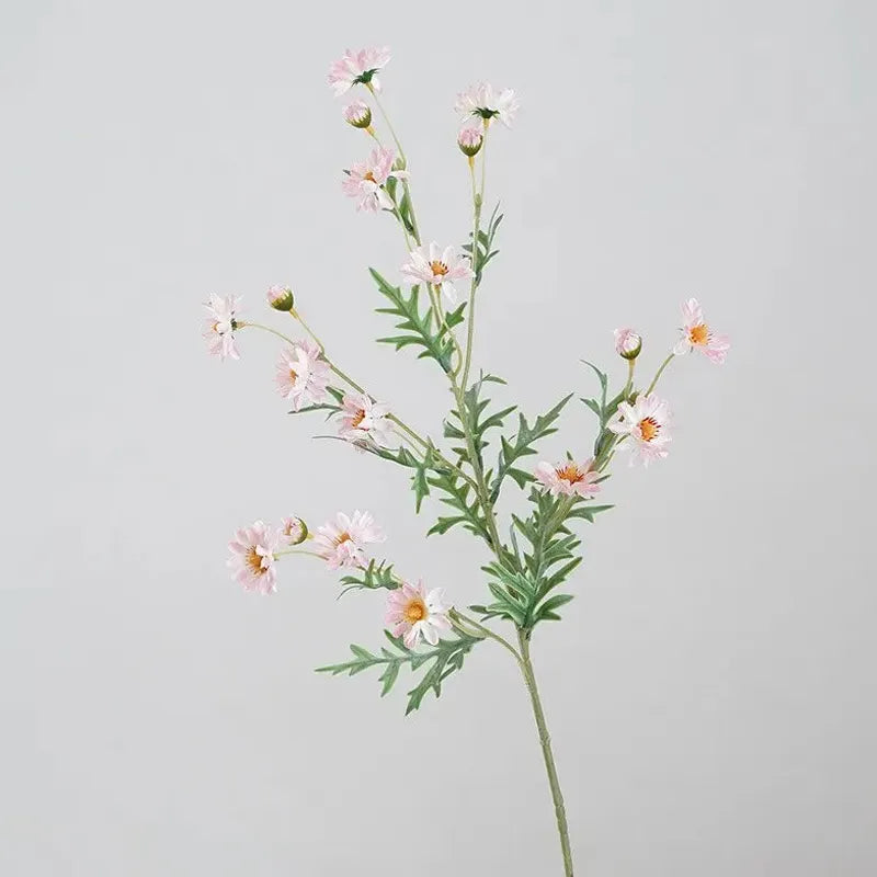Branche Marguerite Artificielle Rose Clair