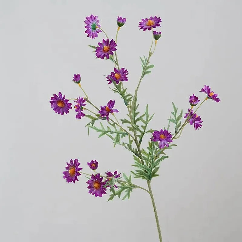 Branche Marguerite Artificielle Violet