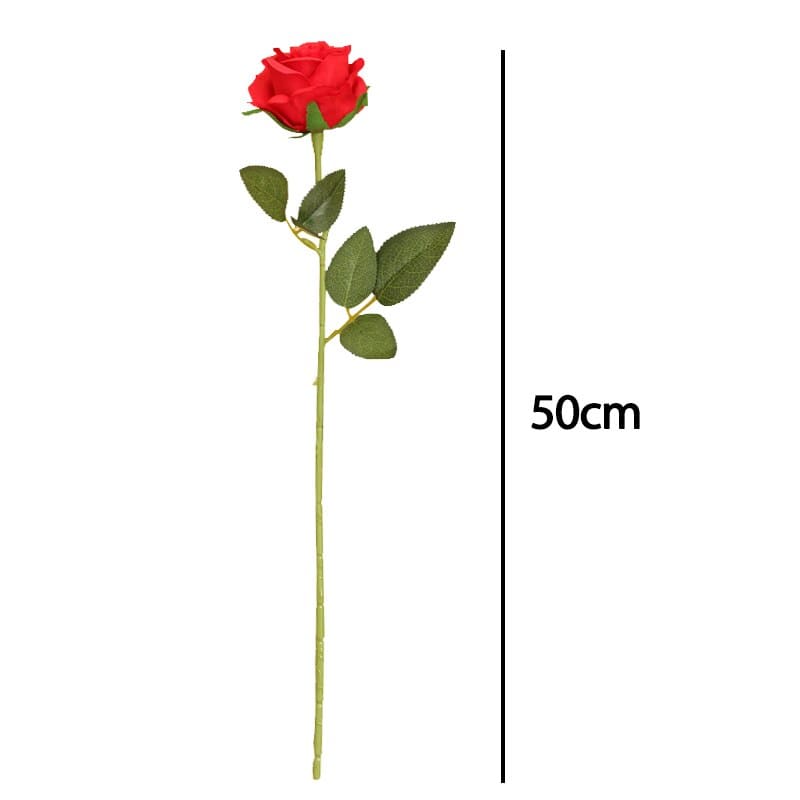 Branches Roses Artificielles en Velours