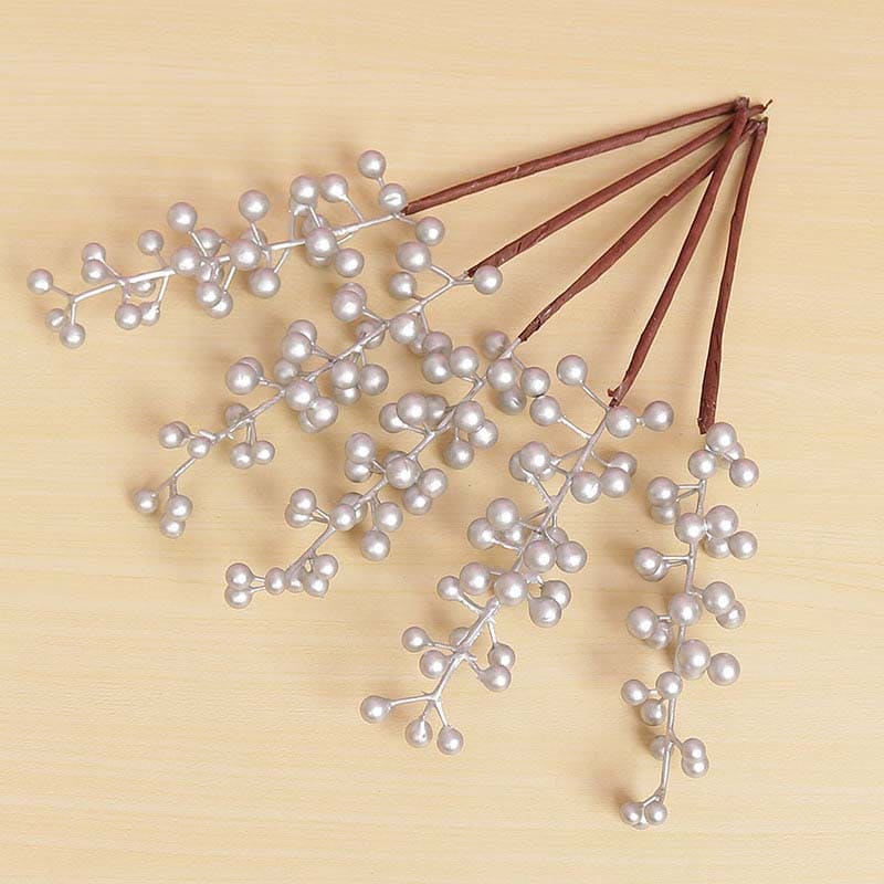Branches de Houx Argent