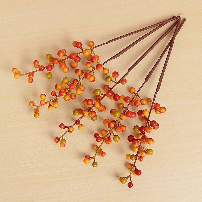 Branches de Houx Orange