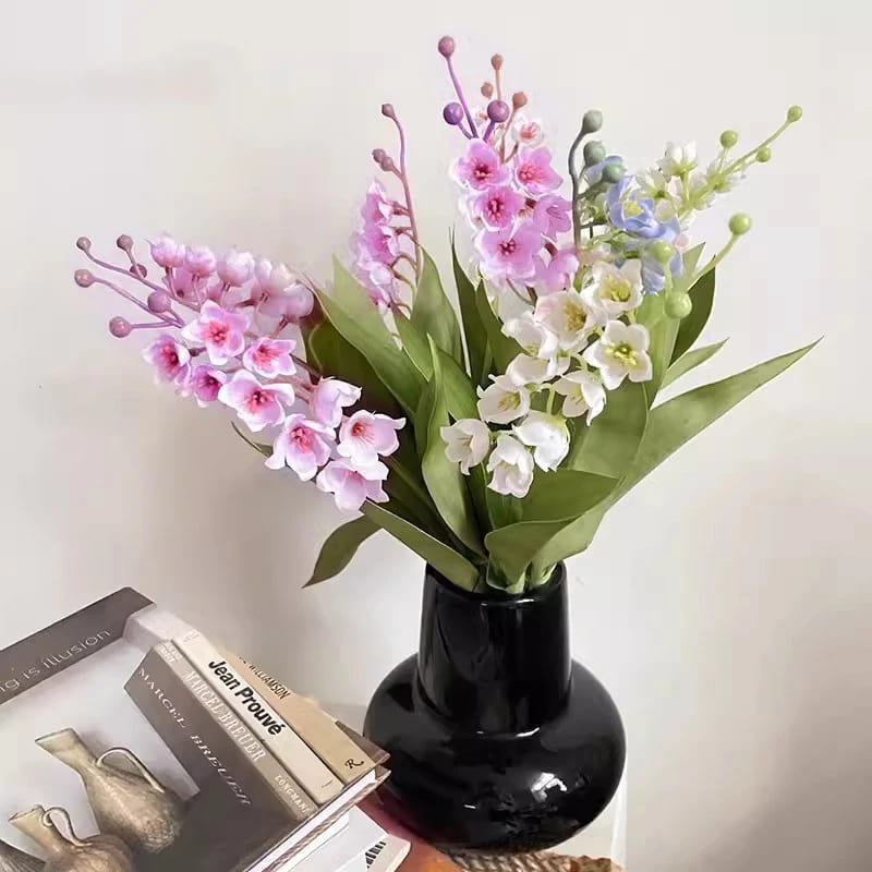 Brin de Muguet en Tissu Mai