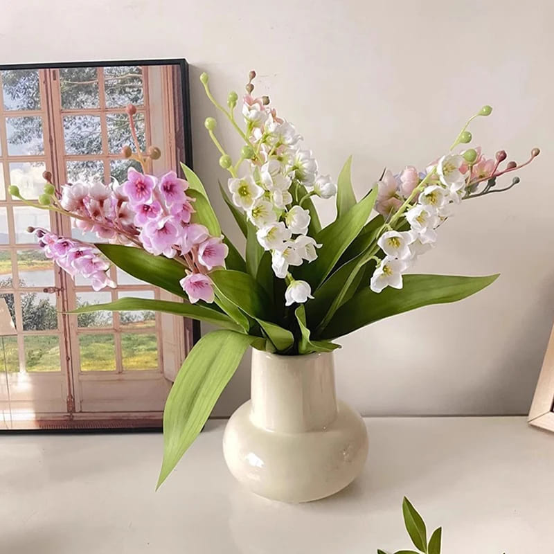 Brin de Muguet en Tissu