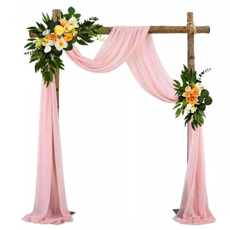 Centre de Table Fleurs Artificielles Mariage Arche