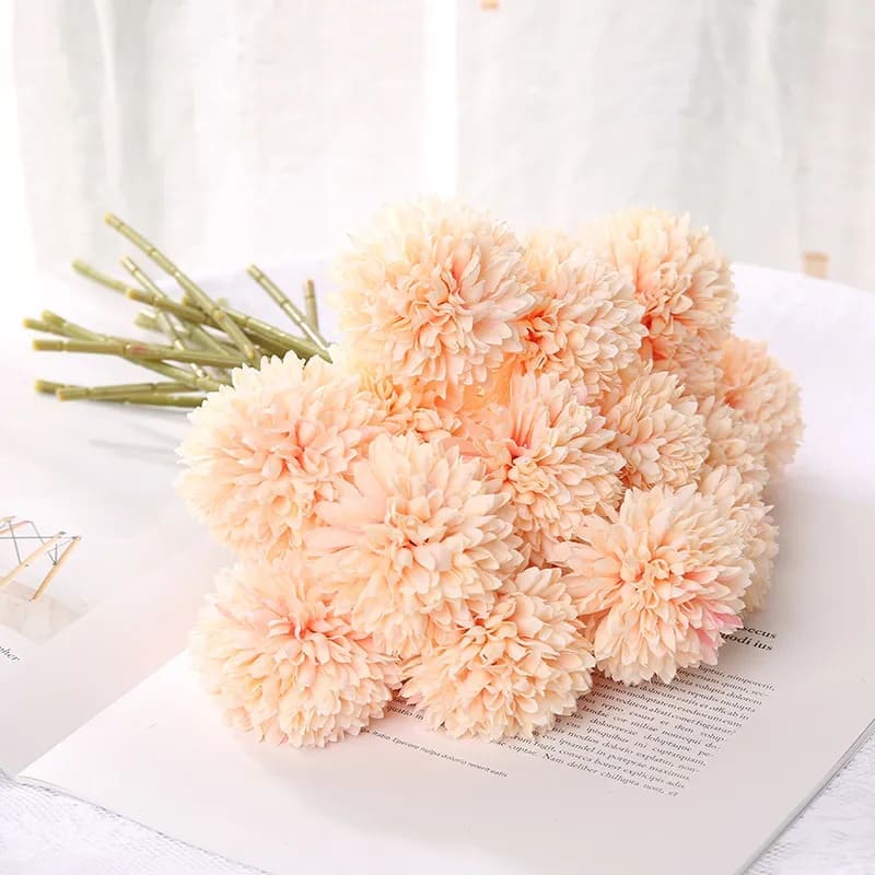 Chrysanthème Artificiel Champagne
