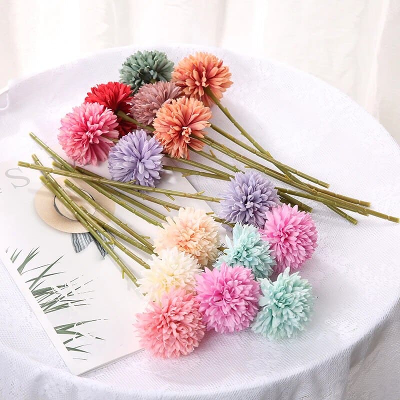 Chrysanthème Artificiel Multicolore