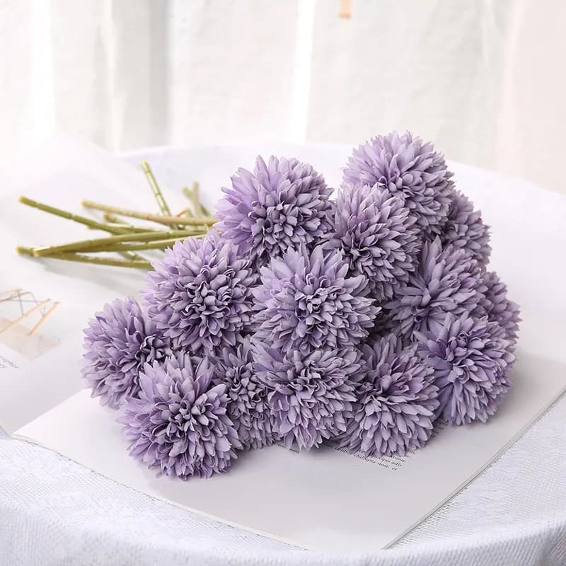 Chrysanthème Artificiel Violet