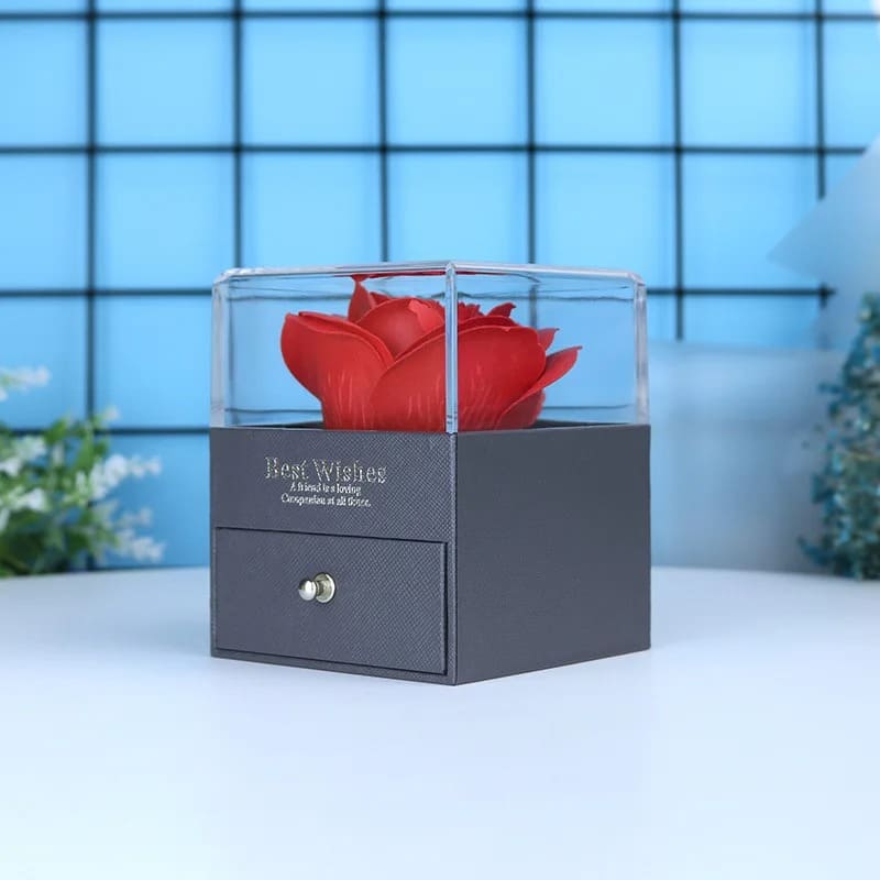 Collier Je T'aime 100 Langues Boîte