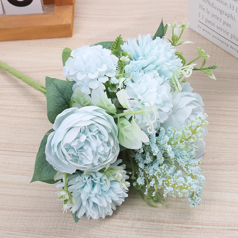 Composition Bouquet de Fleurs Artificielles