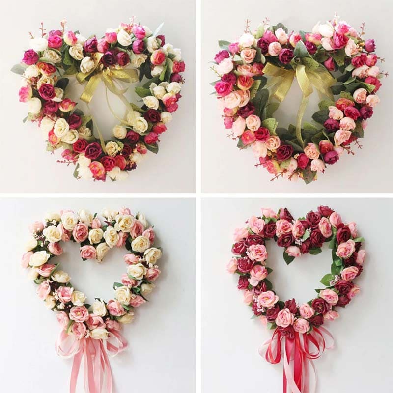 Couronne de Fleurs Cœur