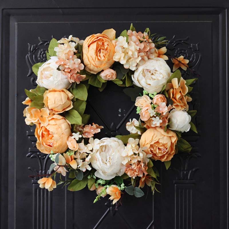 Couronne de Pivoines Artificielle