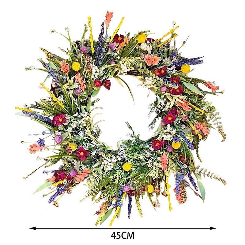 Couronnes Fleurs Séchées 45cm