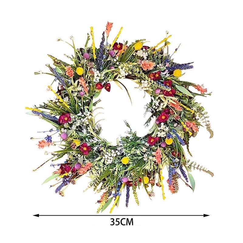 Couronnes Fleurs Séchées Intérieur