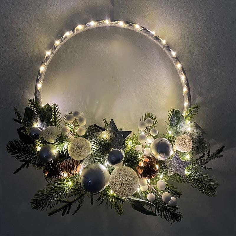 Couronnes Lumineuses Argent