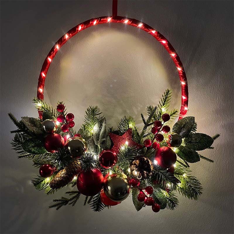 Couronnes Lumineuses Rouge